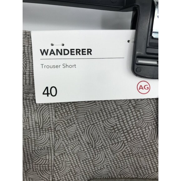 AG Adriano Goldschmied Wanderer Trouser Short Taupe Size 40 NEW - Picture 7 of 8